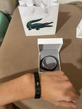 Bracelet lacoste noir